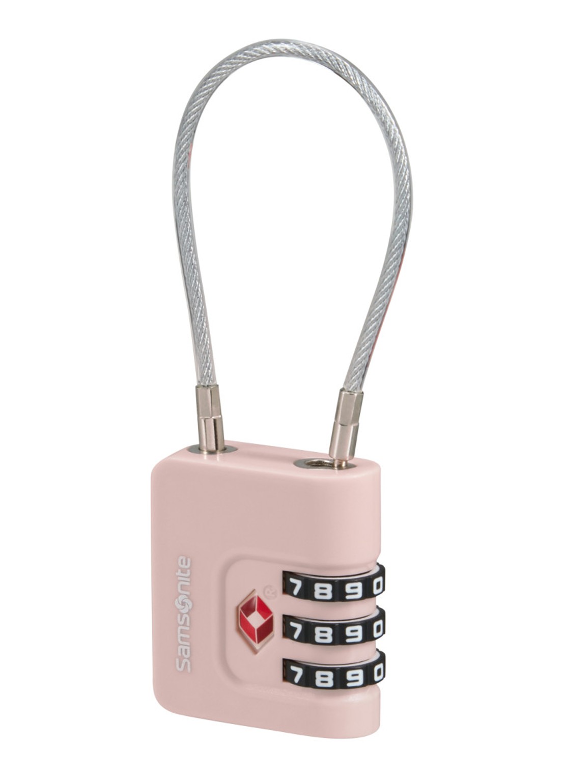 Samsonite TA Revolution TSA cijferslot - voorkant 2 roze