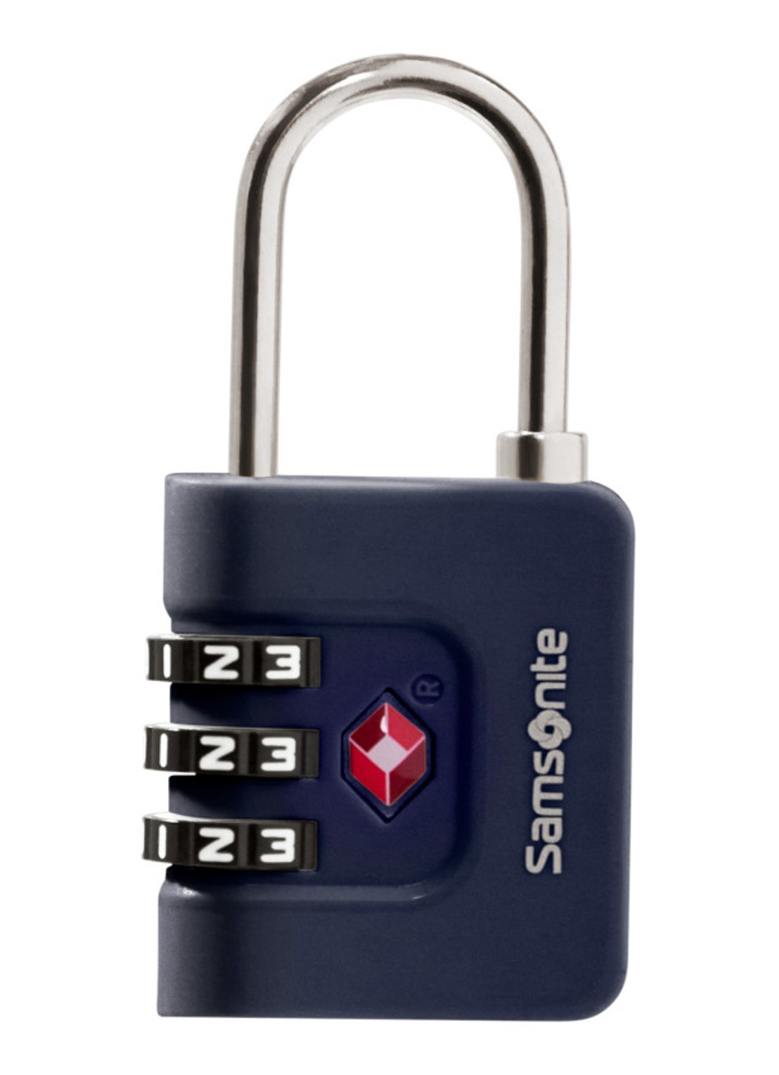 Samsonite TA Revolution TSA cijferslot - achterkant donkerblauw