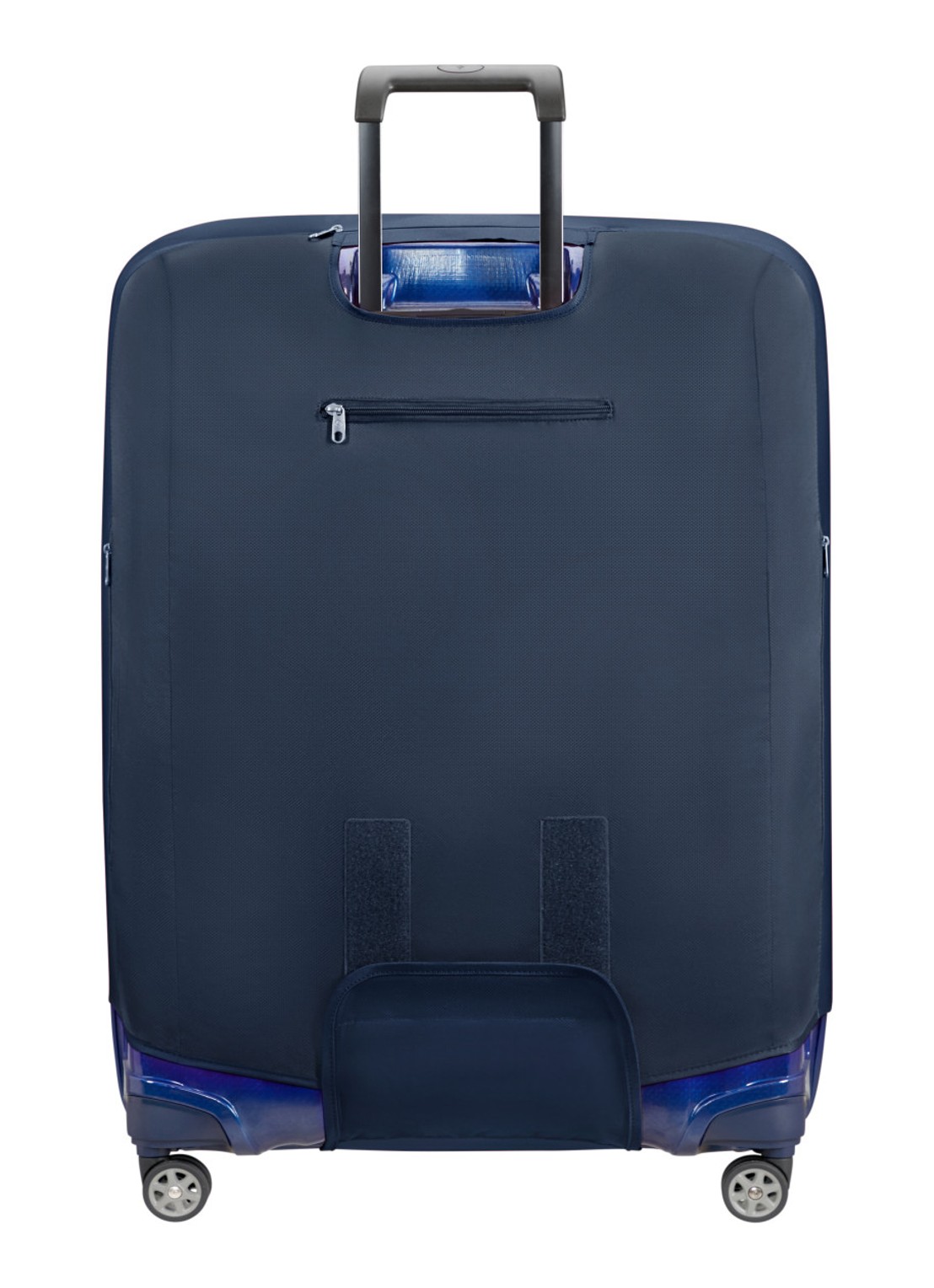 Samsonite TA Revolution XL kofferhoes - achterkant donkerblauw