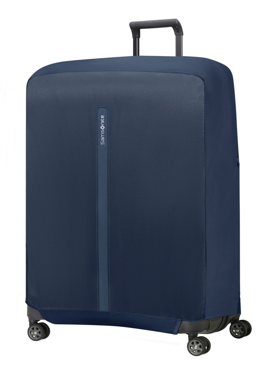 Samsonite TA Revolution XL kofferhoes - voorkant 3 donkerblauw