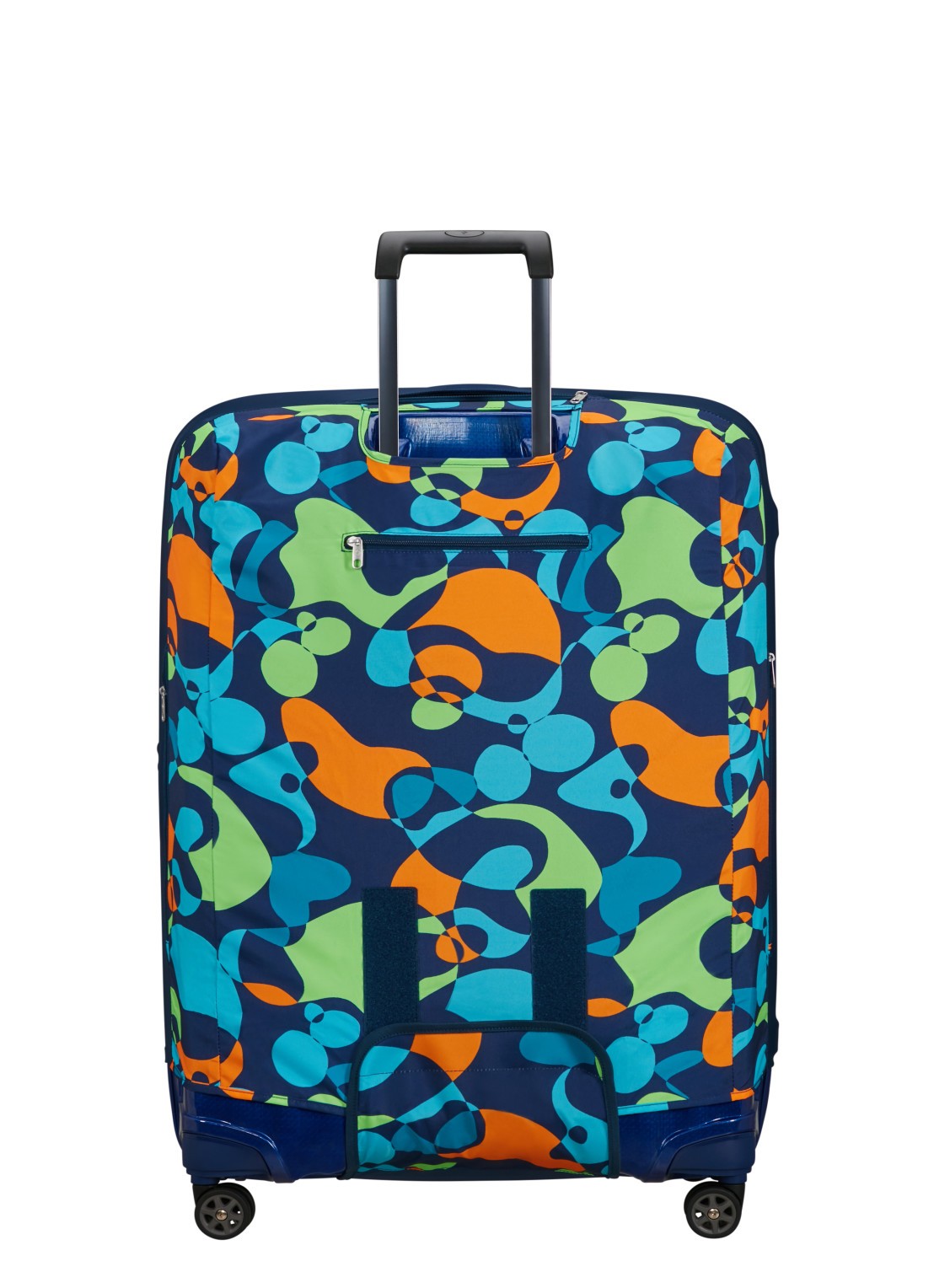 Samsonite TA Revolution XL kofferhoes - achterkant groen