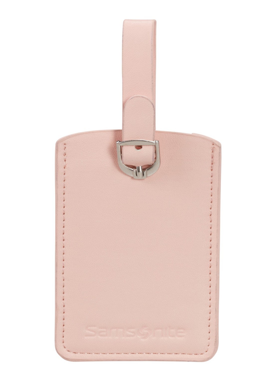 Samsonite Travel Accessories bagagelabel set van 2 - voorkant zalmroze