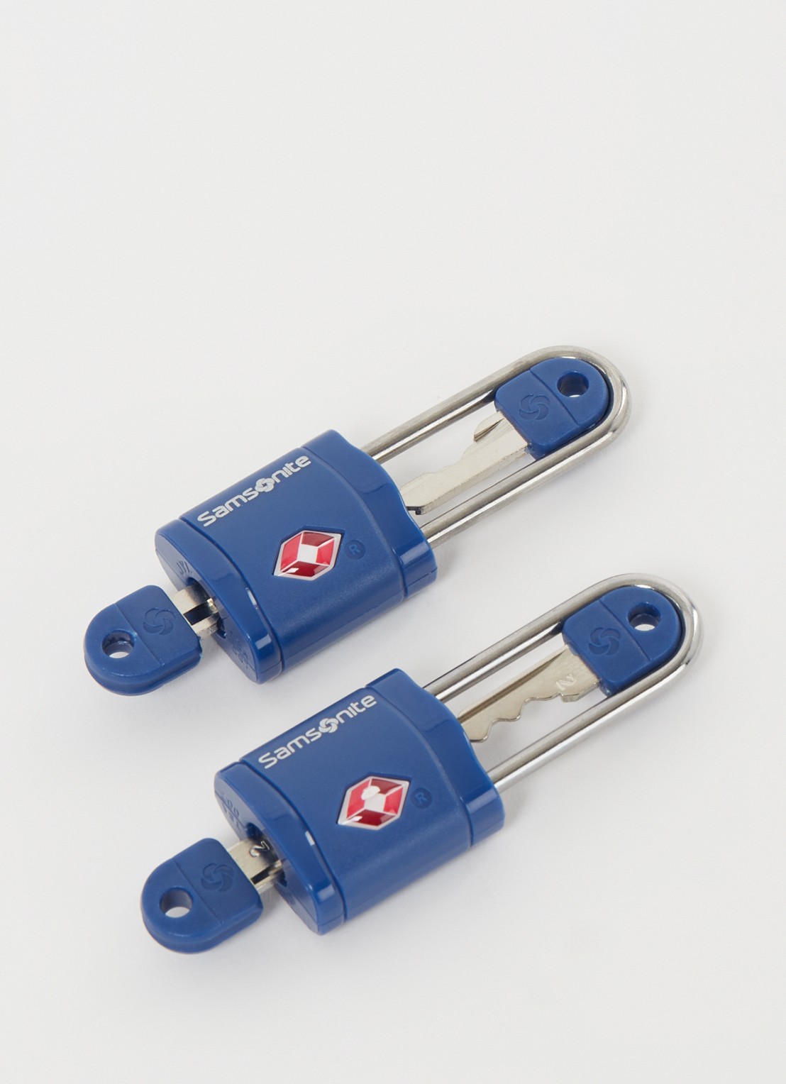 Samsonite Travel Accessories kofferslot set van 2 - voorkant 2 royalblauw