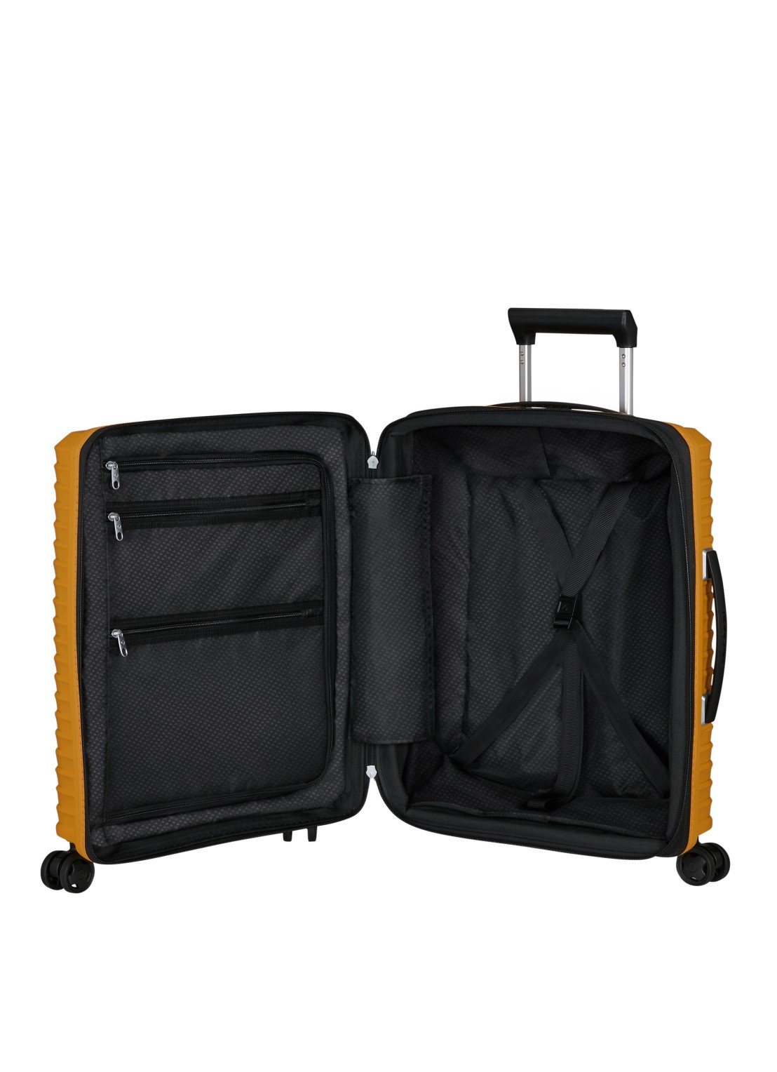 Samsonite Upscape spinner 55 cm - detail okergeel