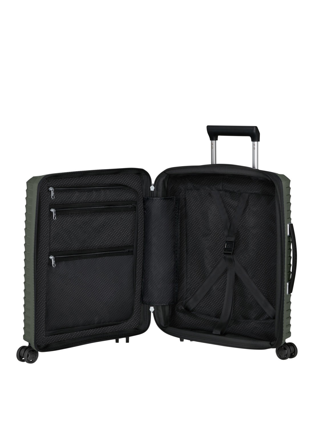 Samsonite Upscape spinner 55 cm - detail 3 donkergrijs