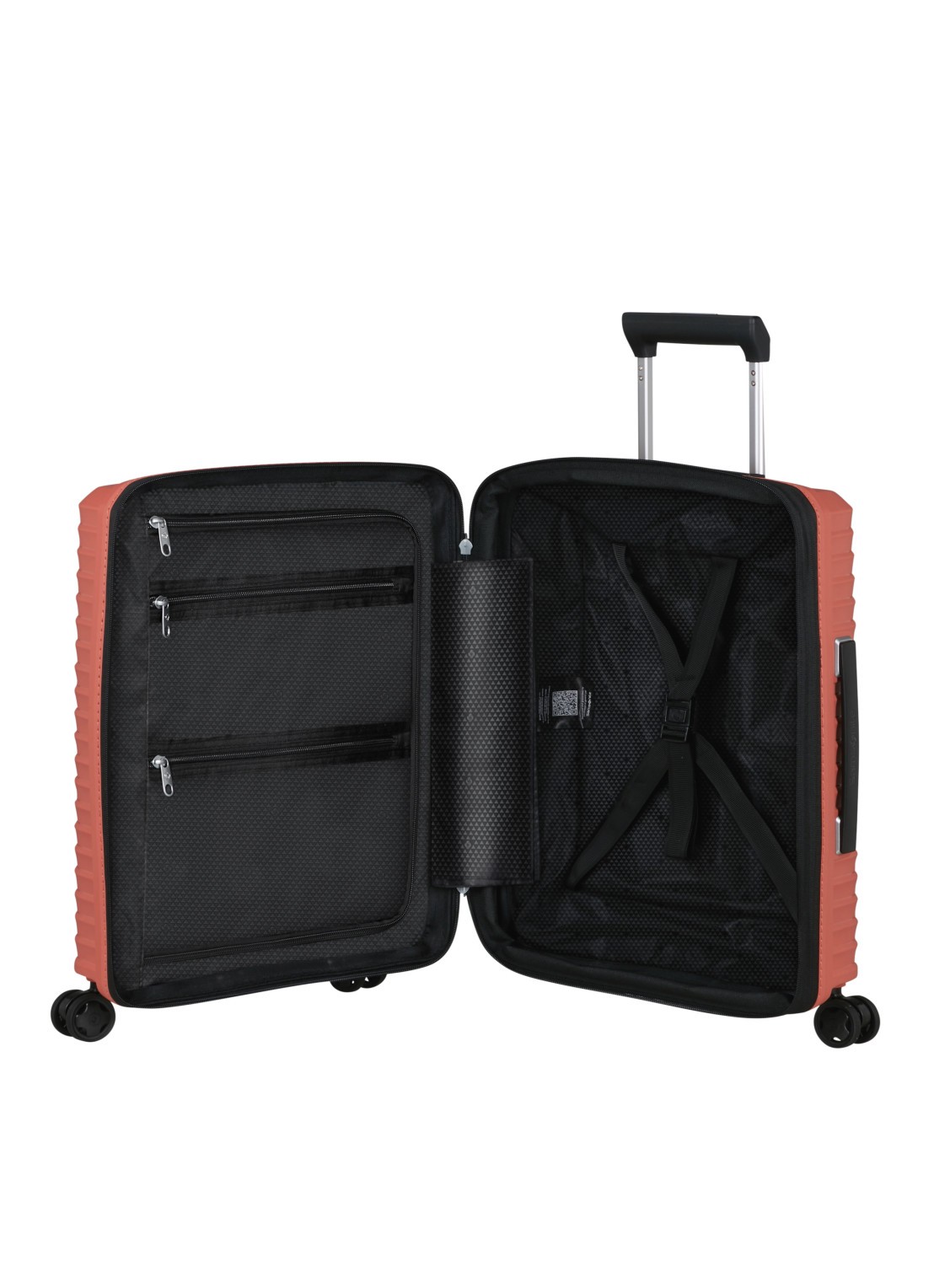 Samsonite Upscape spinner 55 cm - detail 3 donkerbeige