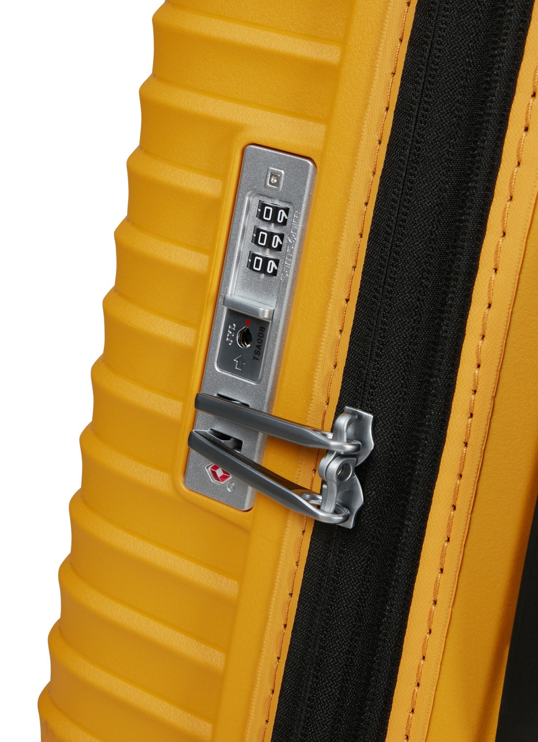 Samsonite Upscape spinner 68 cm - detail 7 geel