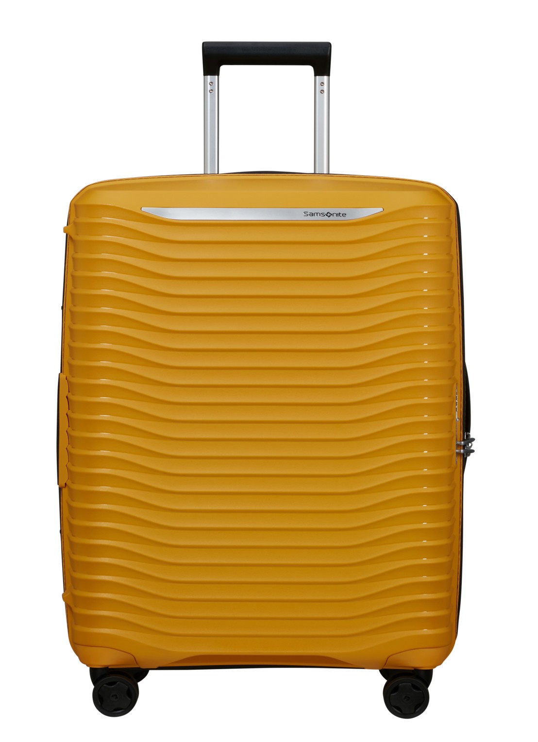 Samsonite Upscape spinner 68 cm - voorkant geel