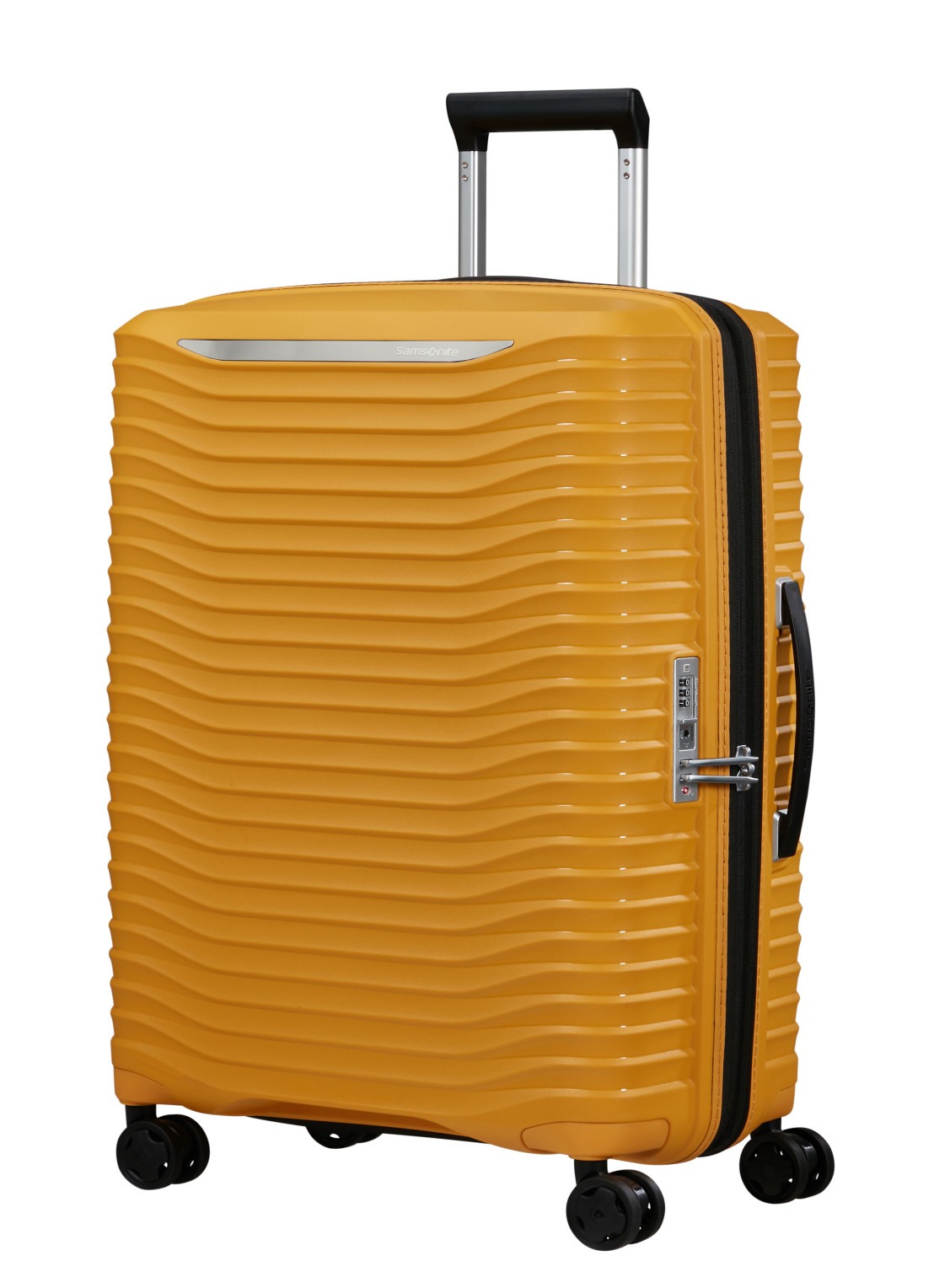 Samsonite Upscape spinner 68 cm - voorkant 2 geel