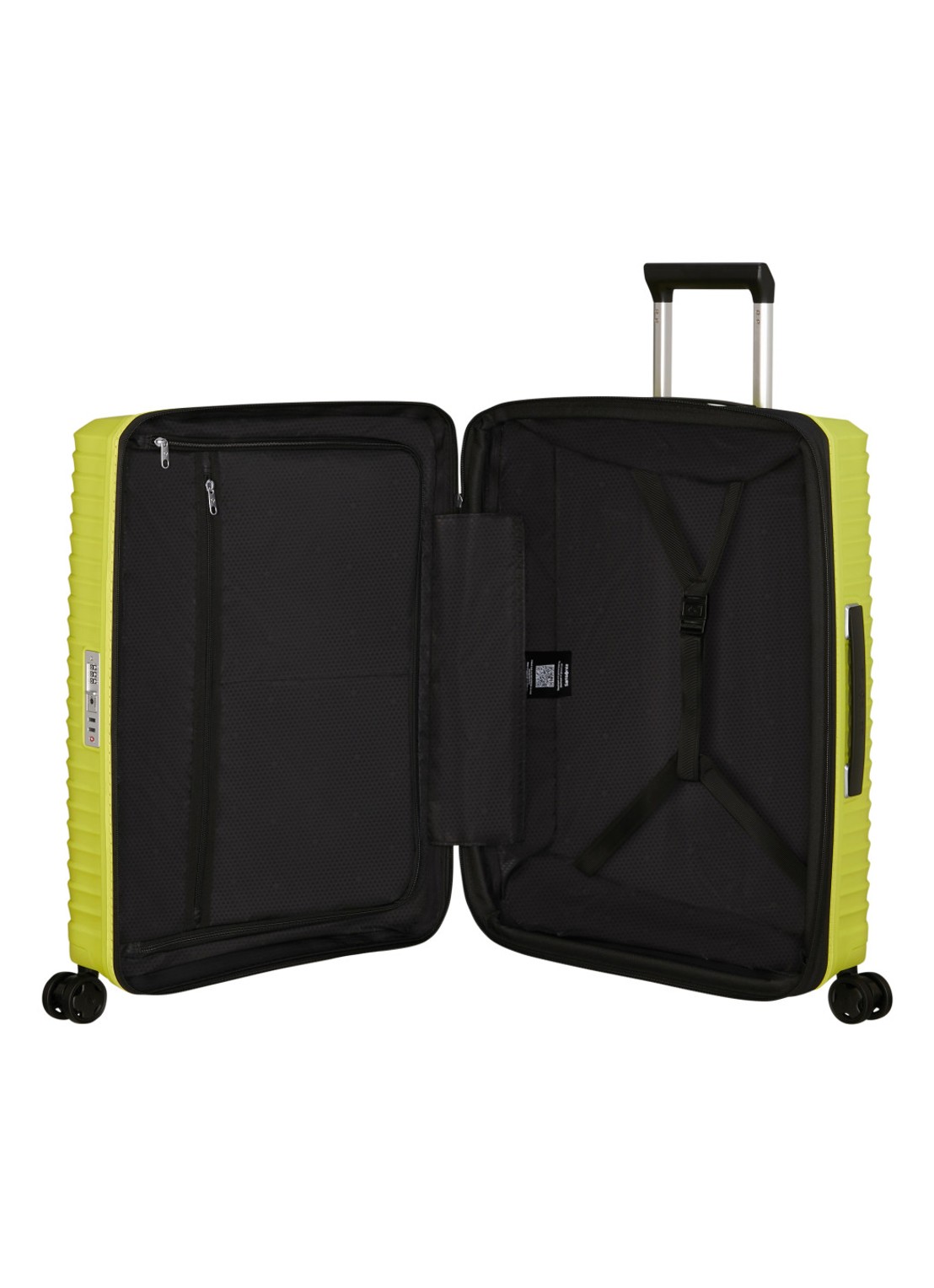 Samsonite Upscape spinner 68 cm - voorkant 2 lime / limegroen
