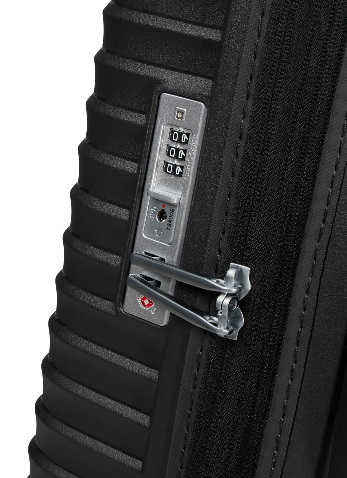 Samsonite Upscape spinner 75 cm - detail 3 zwart