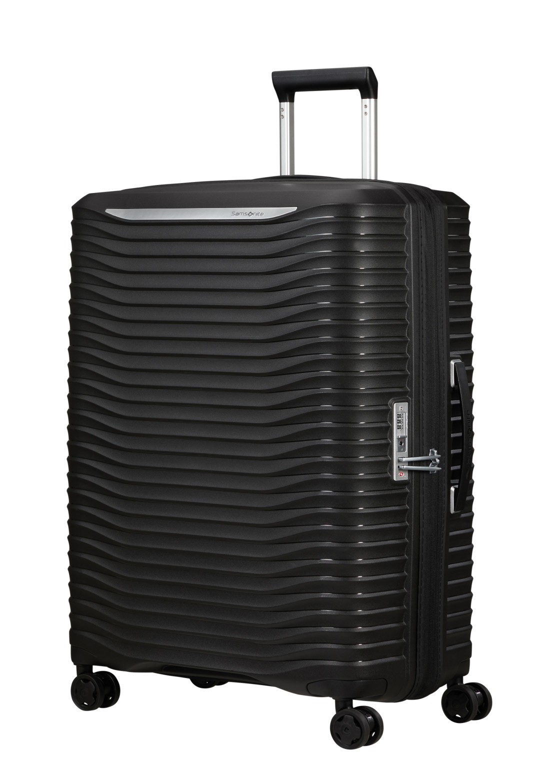 Samsonite Upscape spinner 75 cm - voorkant 6 zwart