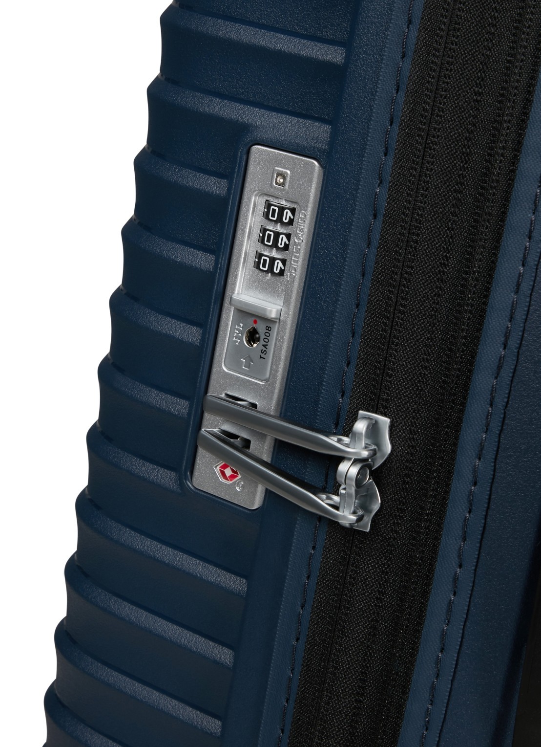 Samsonite Upscape spinner 75 cm - detail 3 blauw