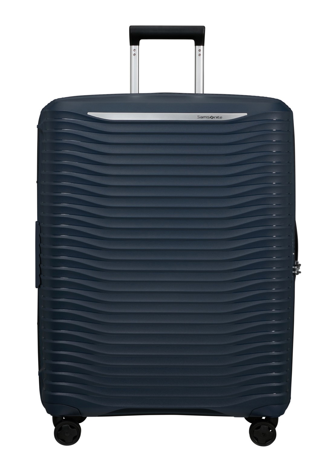 Samsonite Upscape spinner 75 cm - voorkant 4 blauw