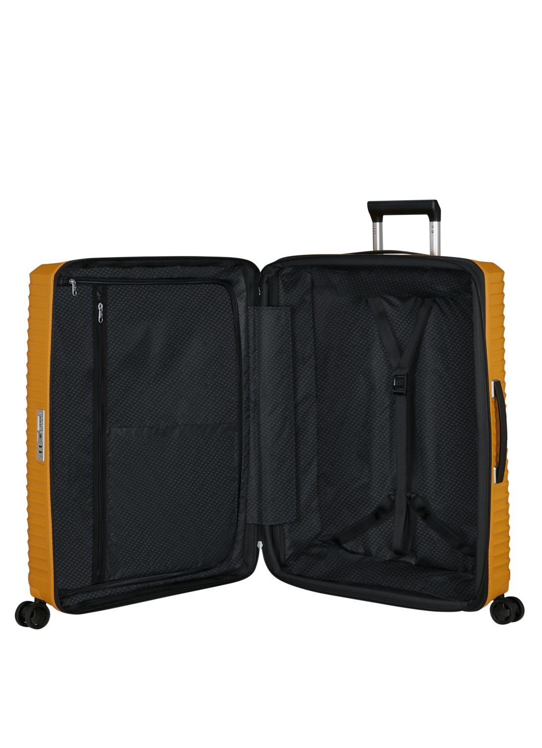 Samsonite Upscape spinner 81 cm - detail geel