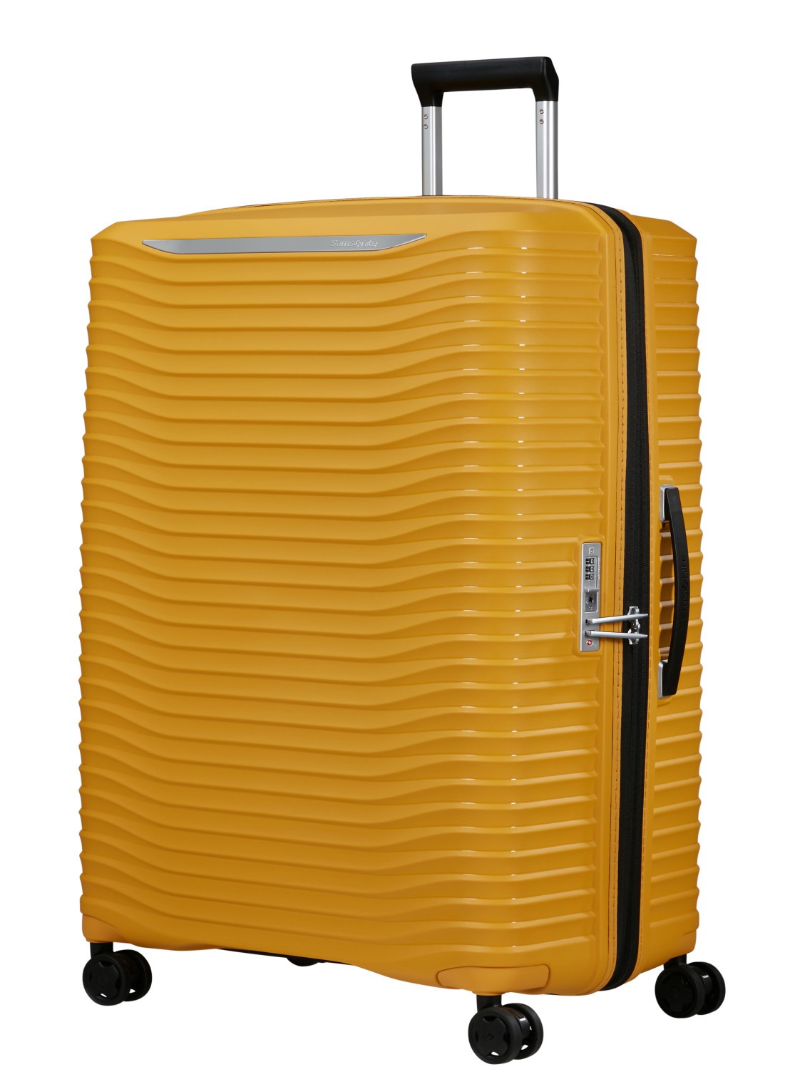 Samsonite Upscape spinner 81 cm - voorkant 6 geel