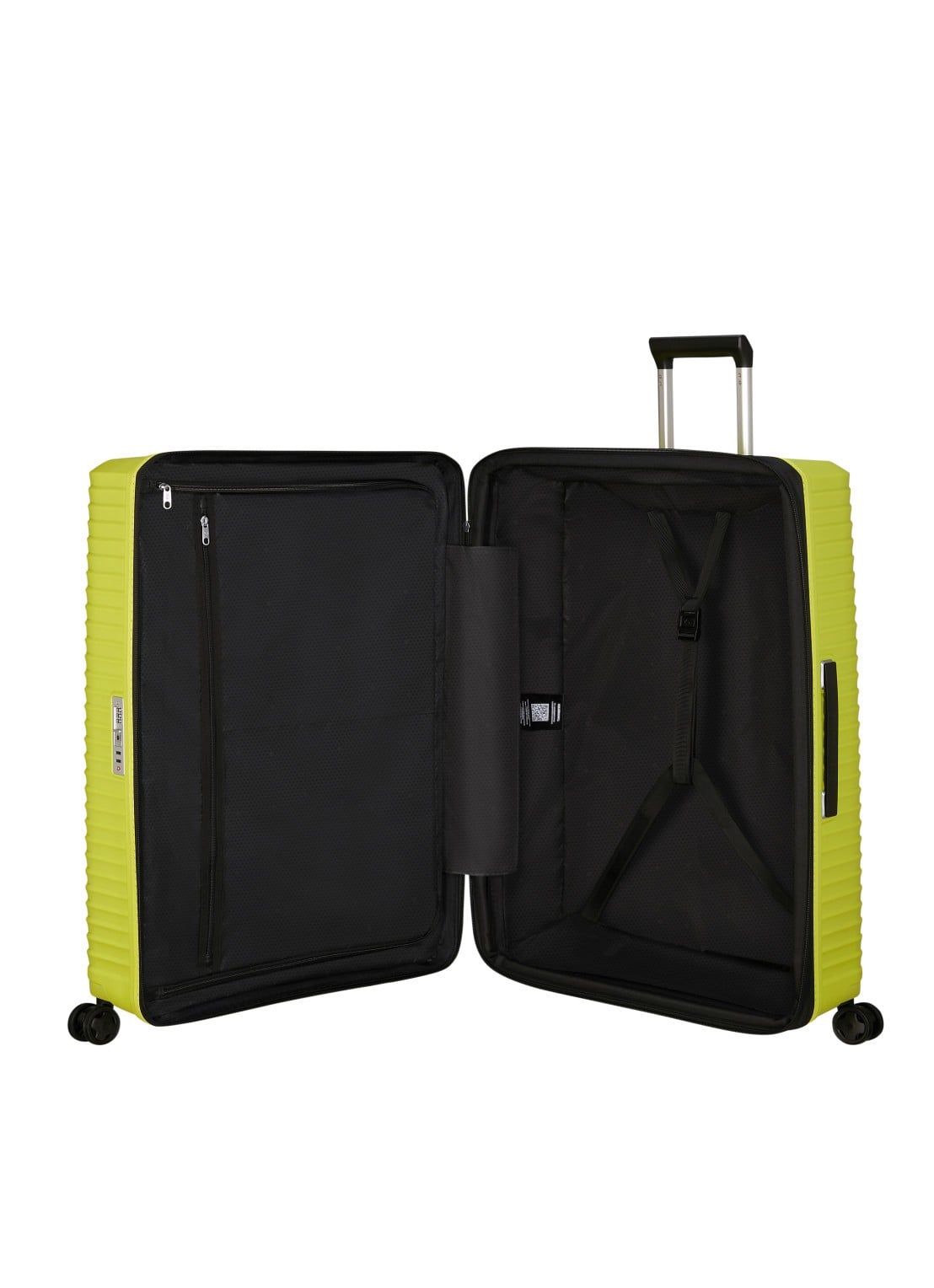 Samsonite Upscape spinner 81 cm - voorkant 2 lime / limegroen