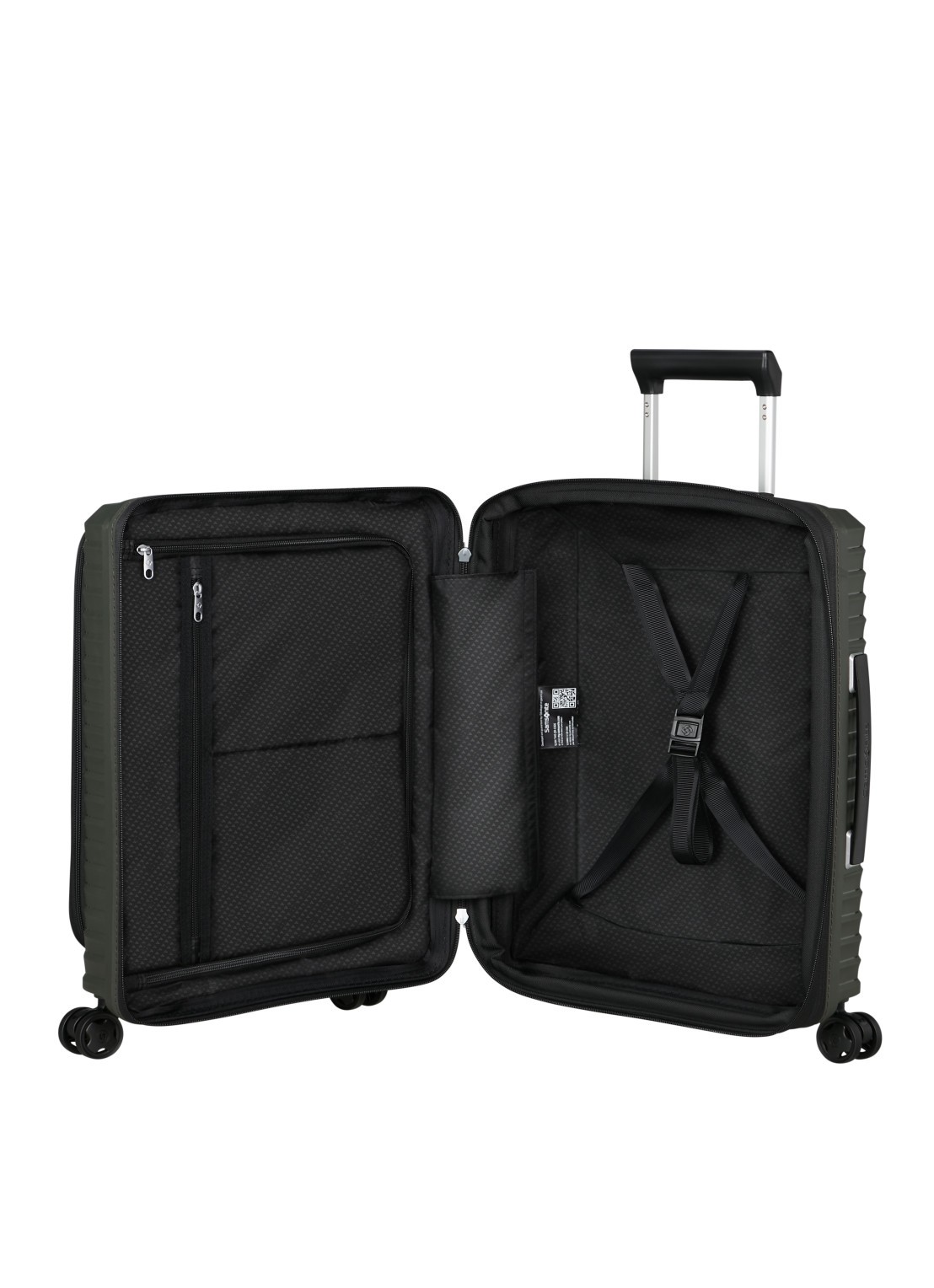 Samsonite Upscape vergrootbare spinner 55 cm - detail 4 donkergroen