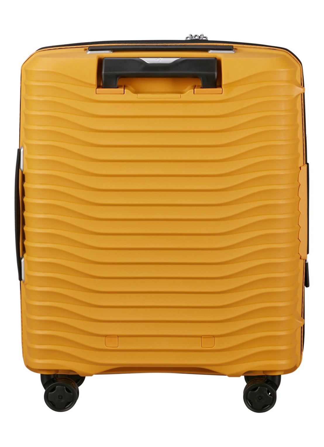Samsonite Upscape vergrootbare spinner 55 cm - achterkant geel
