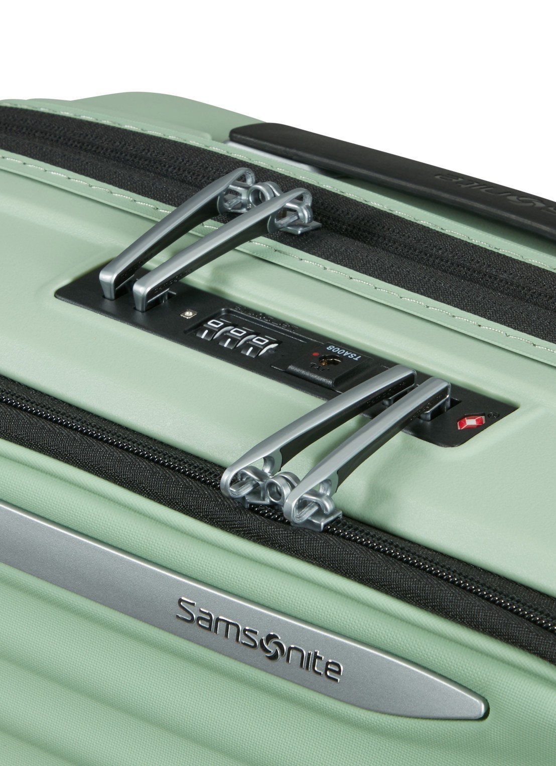 Samsonite Upscape vergrootbare spinner 55 cm - detail 4 lindegroen
