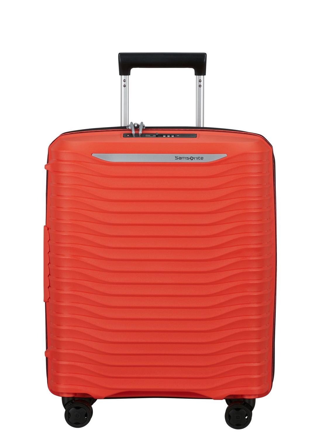 Samsonite Upscape vergrootbare spinner 55 cm - voorkant rood