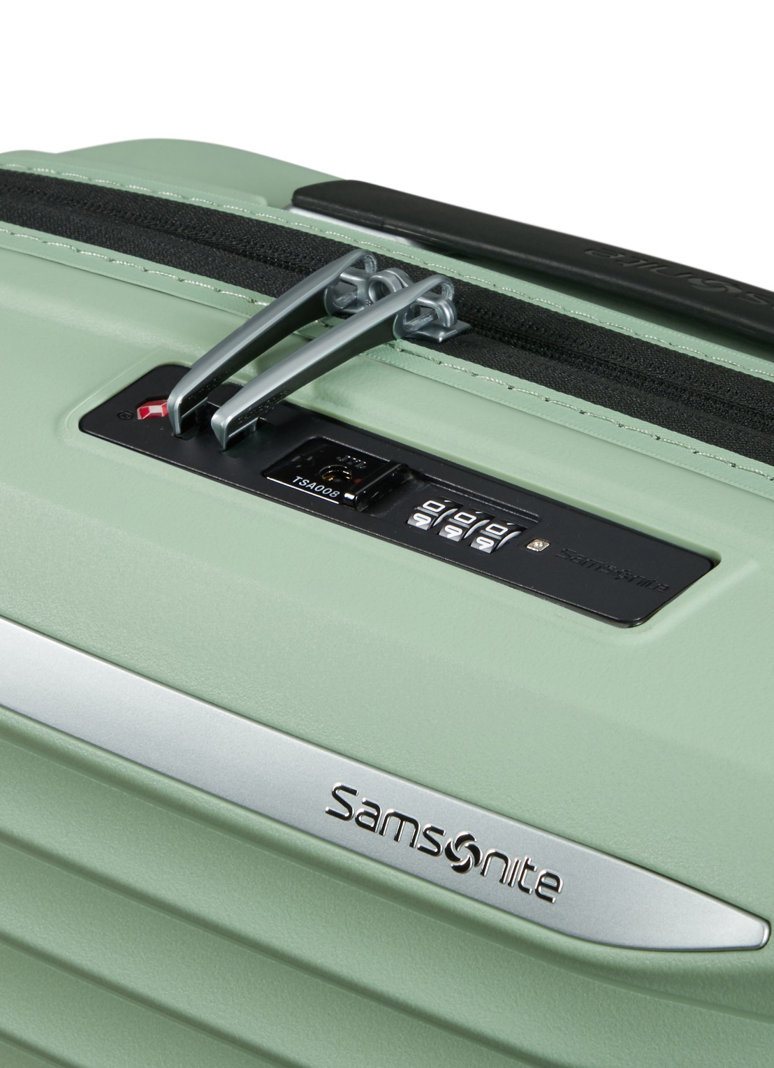 Samsonite Upscape vergrootbare spinner 55 cm - detail 4 lichtgroen