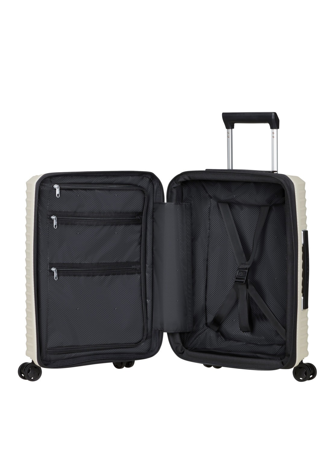 Samsonite Upscape vergrootbare spinner 55 cm - detail 4 zand