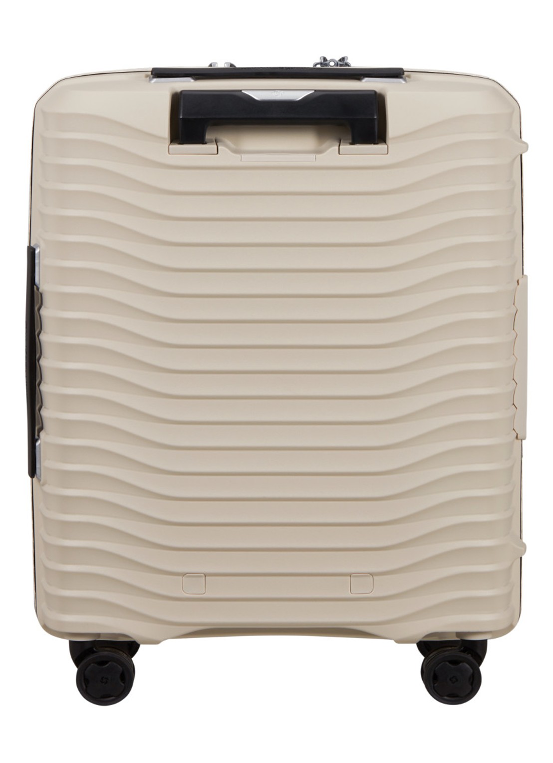 Samsonite Upscape vergrootbare spinner 55 cm - achterkant 3 zand