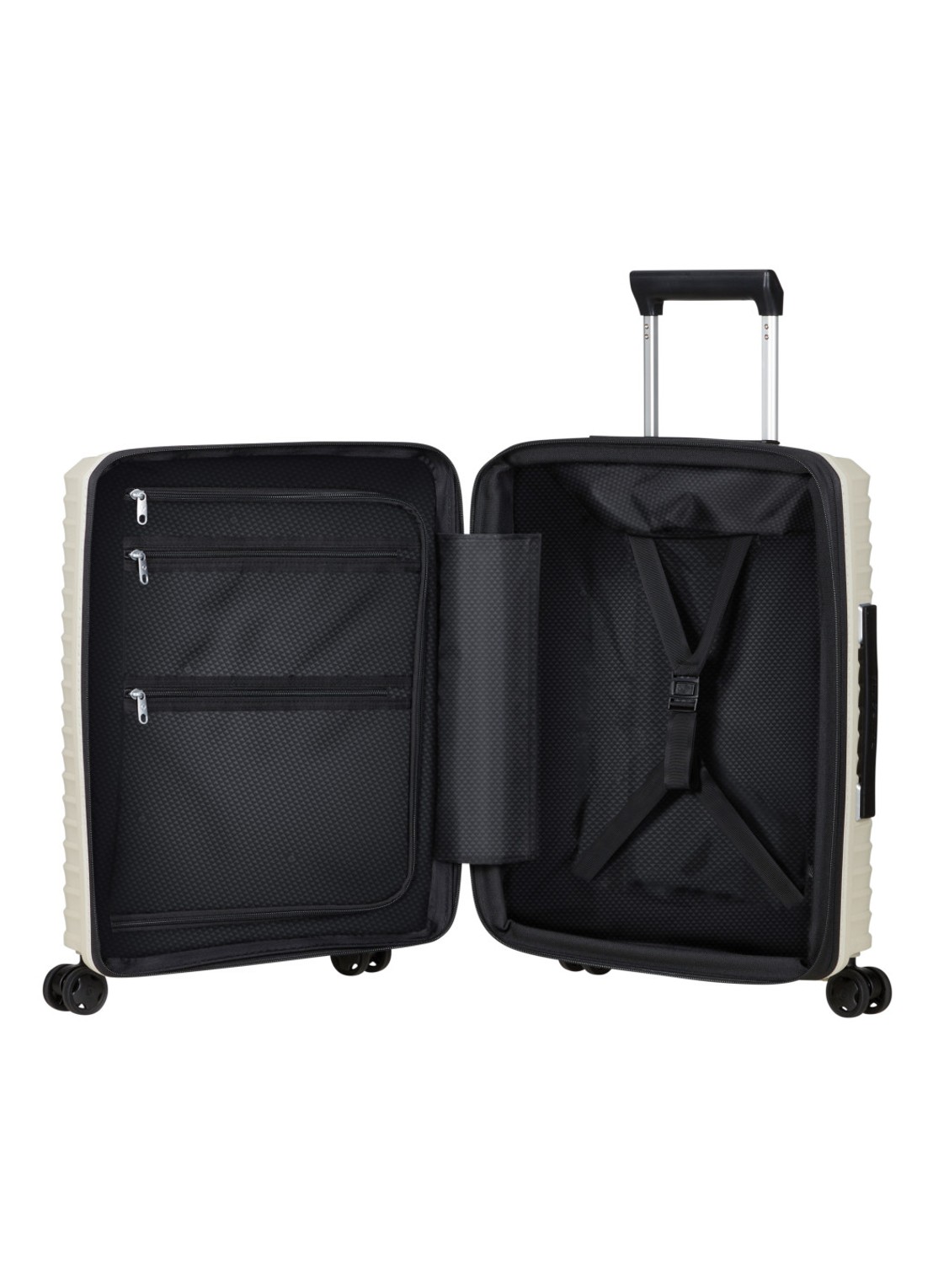 Samsonite Upscape vergrootbare spinner 55 cm - detail zand