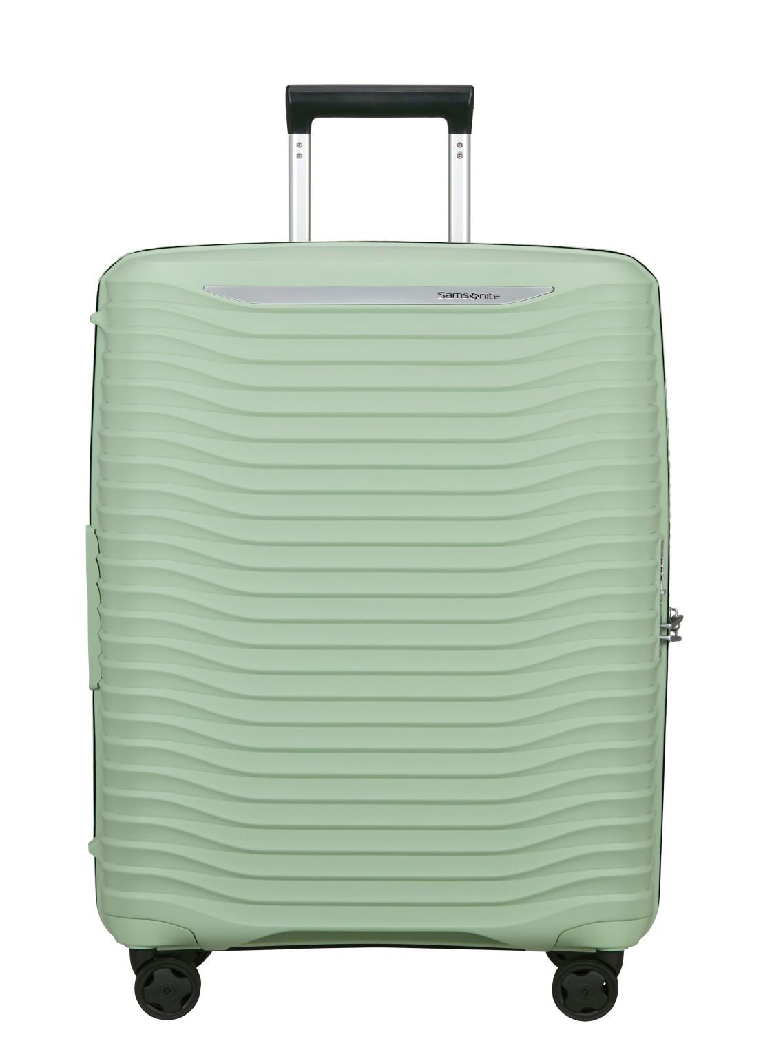 Samsonite Upscape vergrootbare spinner 68 cm - voorkant lichtgroen
