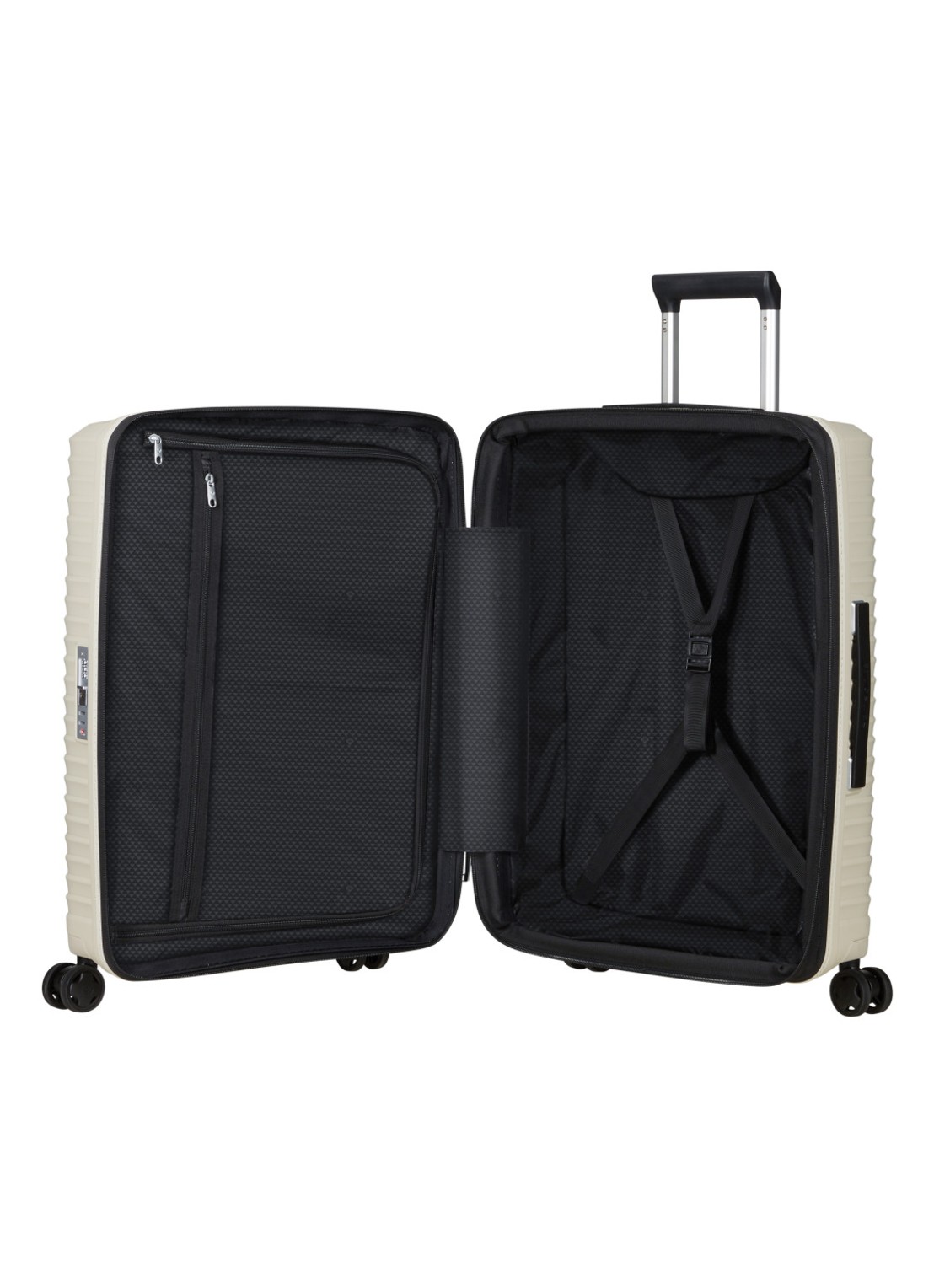 Samsonite Upscape vergrootbare spinner 68 cm - detail zand