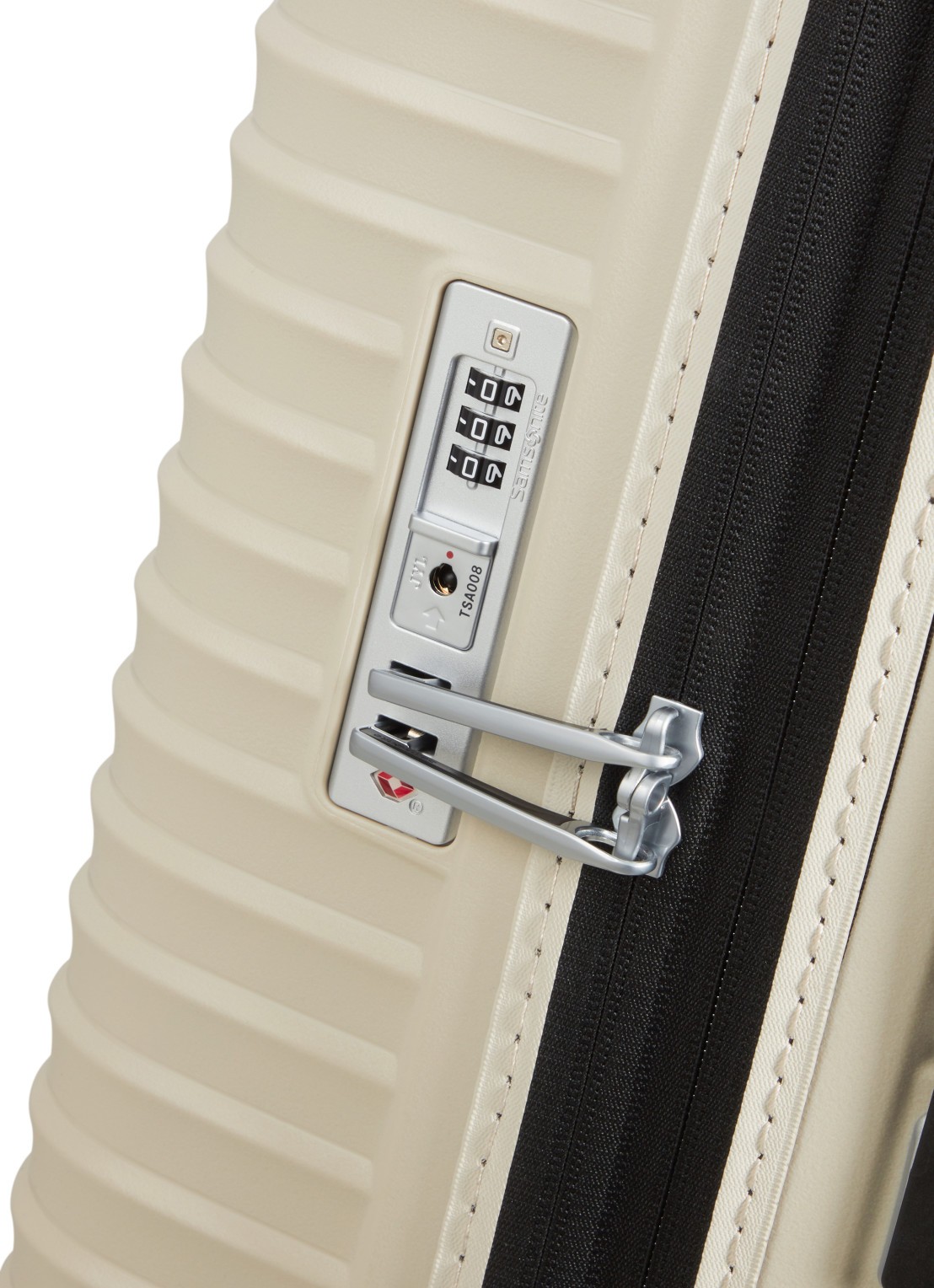 Samsonite Upscape vergrootbare spinner 68 cm - detail 2 zand