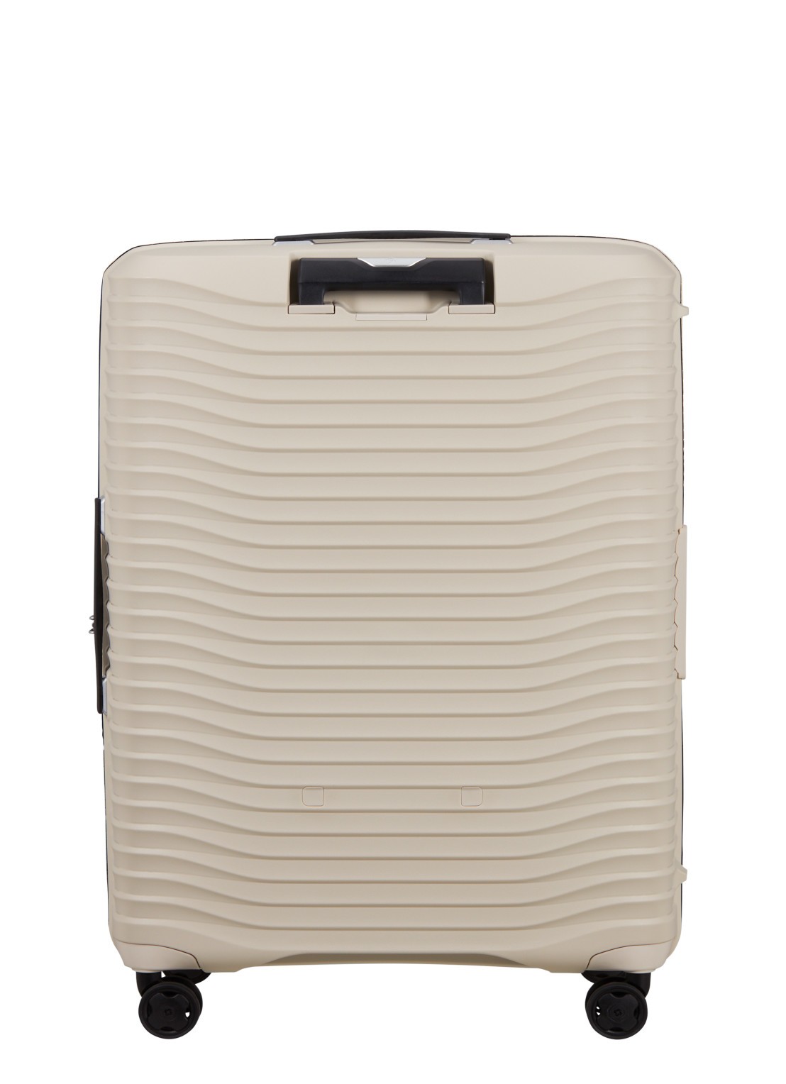 Samsonite Upscape vergrootbare spinner 75 cm - achterkant 3 zand