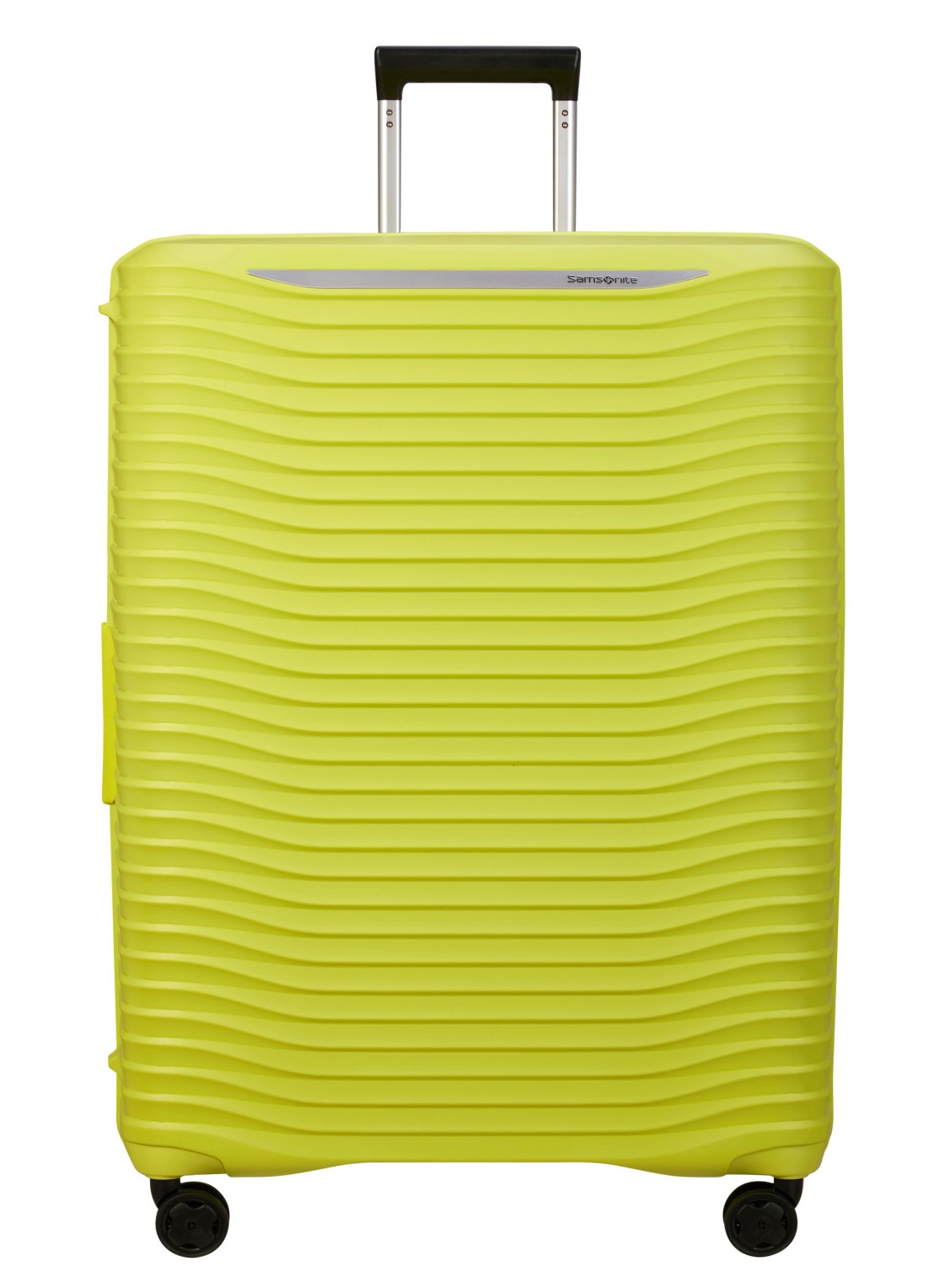Samsonite Upscape vergrootbare spinner 81 cm - voorkant 2 lime / limegroen