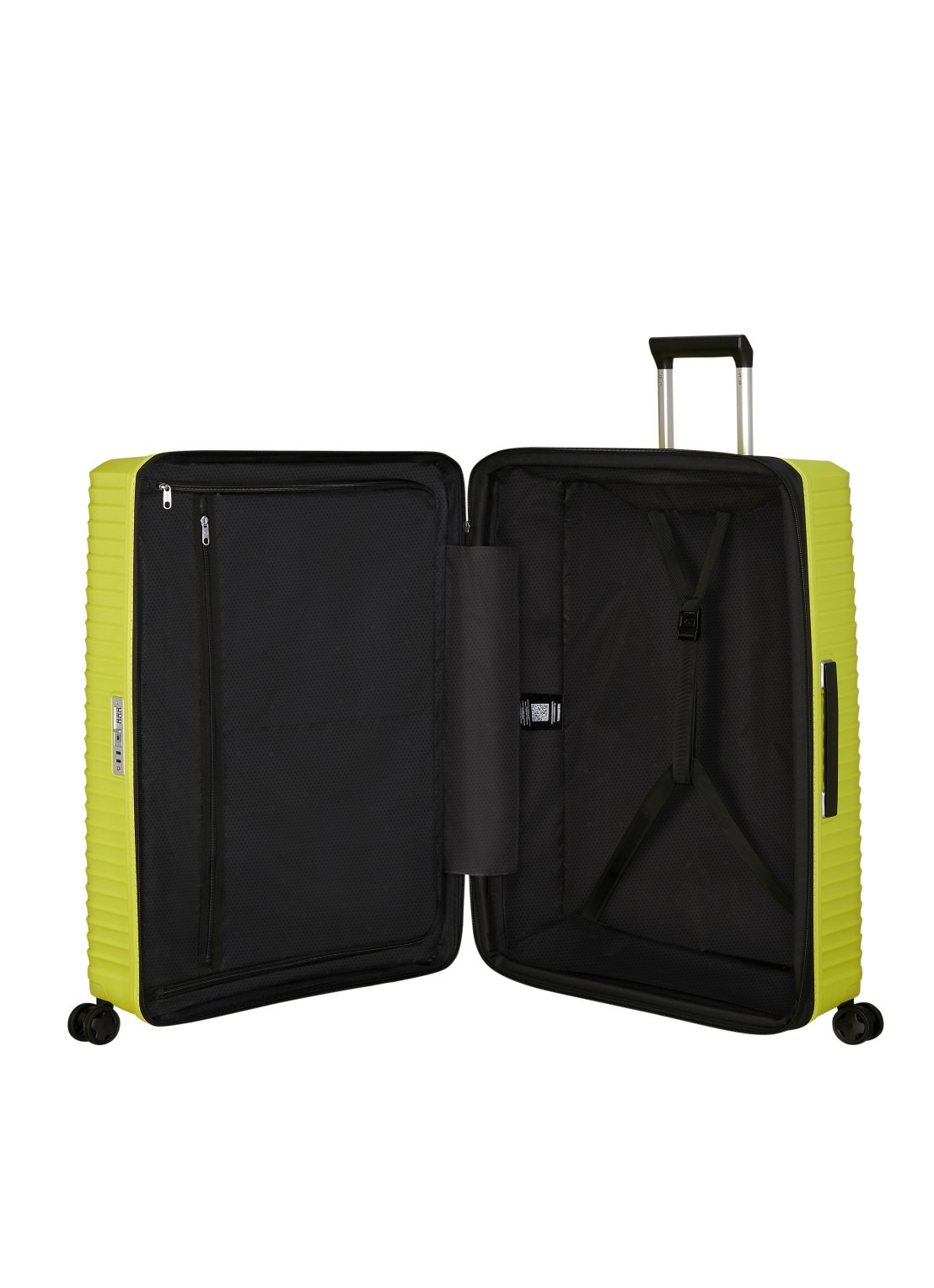 Samsonite Upscape vergrootbare spinner 81 cm - voorkant 3 lime / limegroen