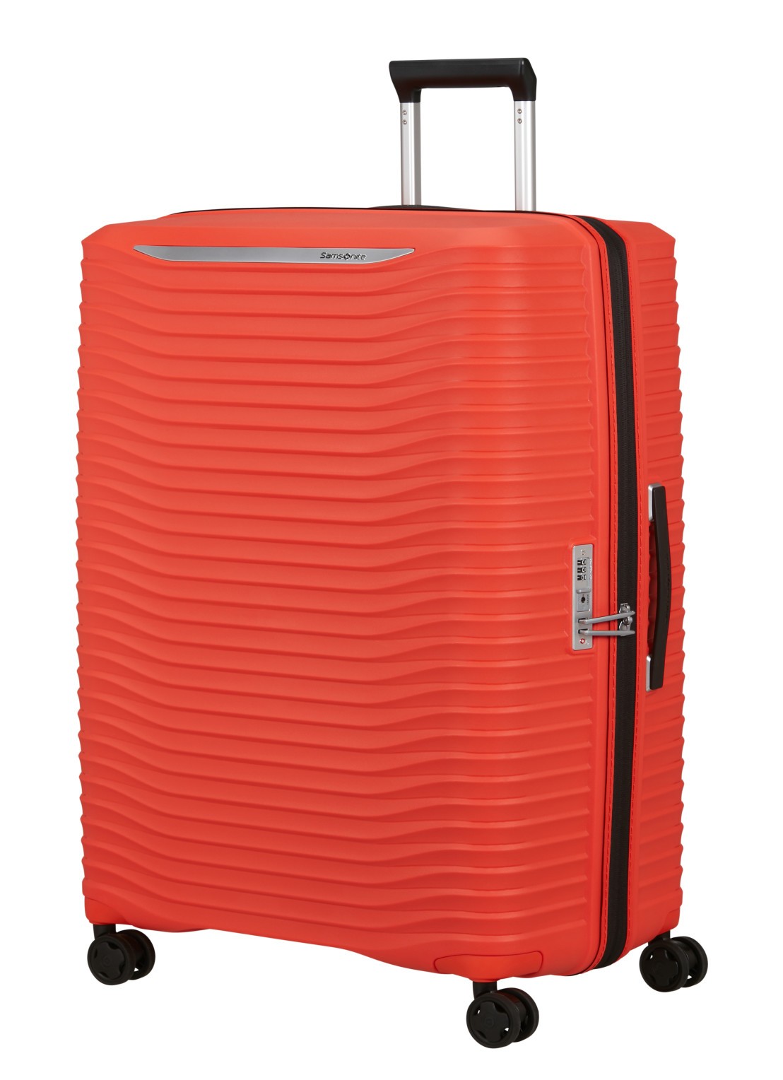 Samsonite Upscape vergrootbare spinner 81 cm - voorkant 3 rood