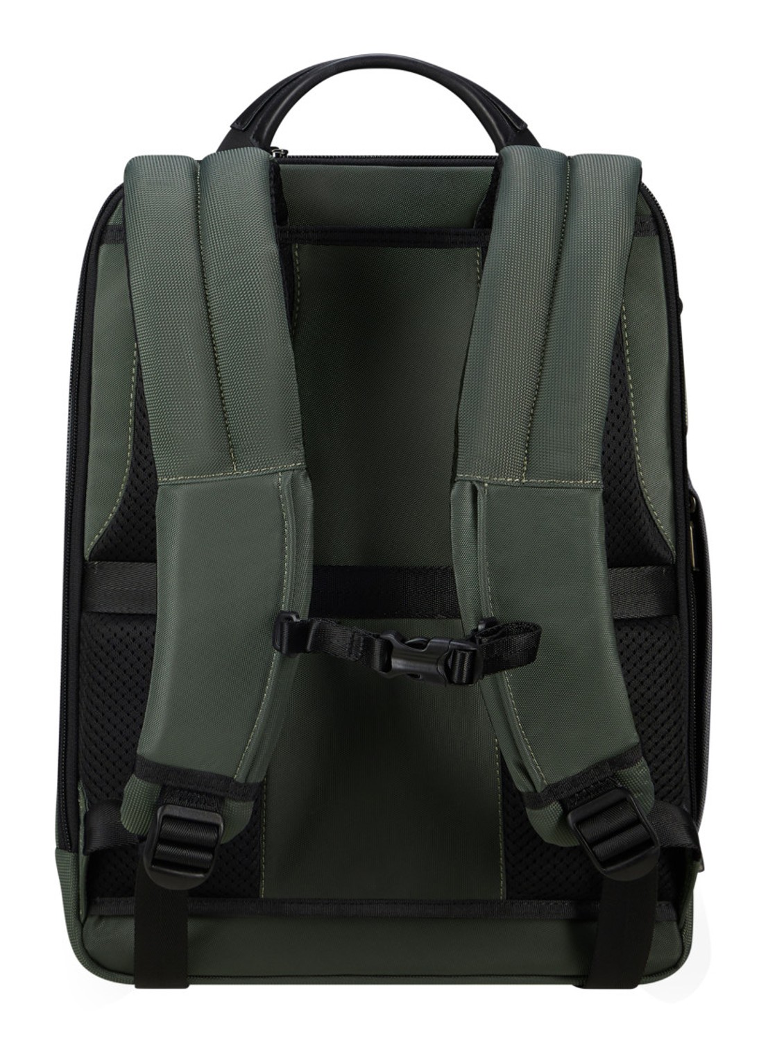 Samsonite Urban-Eye rugzak met 14,1 inch laptopvak - detail 4 donkergroen