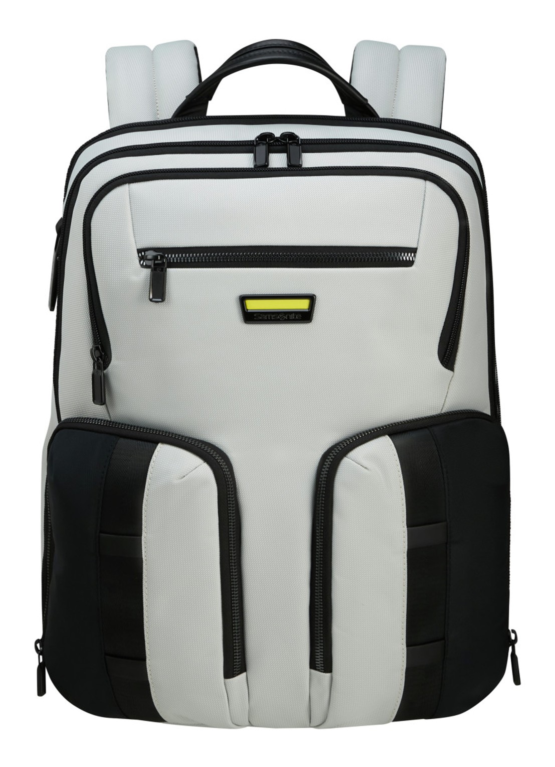 Samsonite Urban-Eye rugzak met 15,6 inch laptopvak - voorkant 3 lichtgrijs