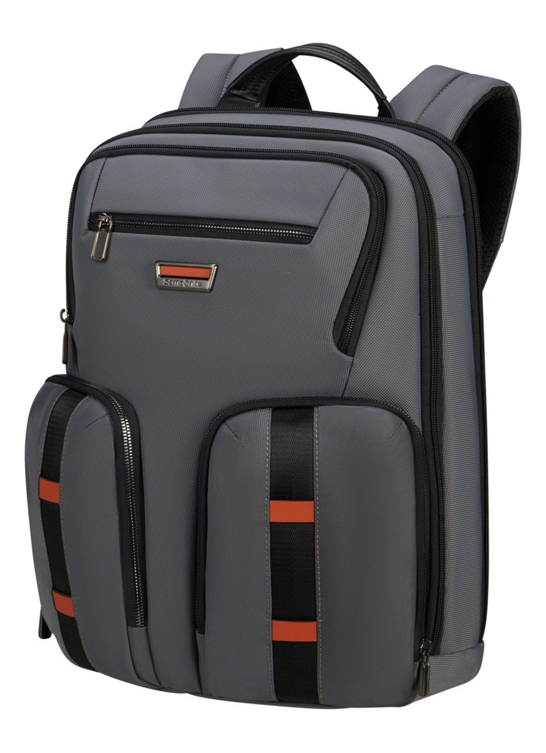 Samsonite Urban-Eye rugzak met 15,6 inch laptopvak - voorkant 3 donkergrijs
