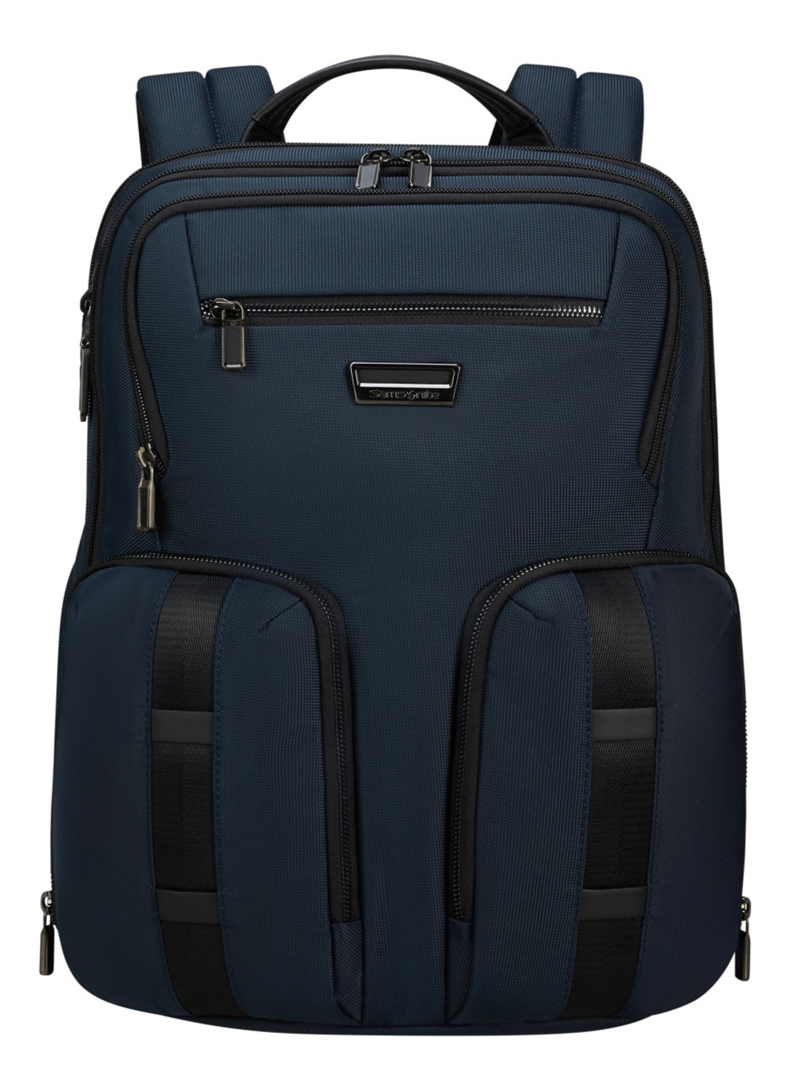 Samsonite Urban-Eye rugzak met 15,6 inch laptopvak - voorkant donkerblauw