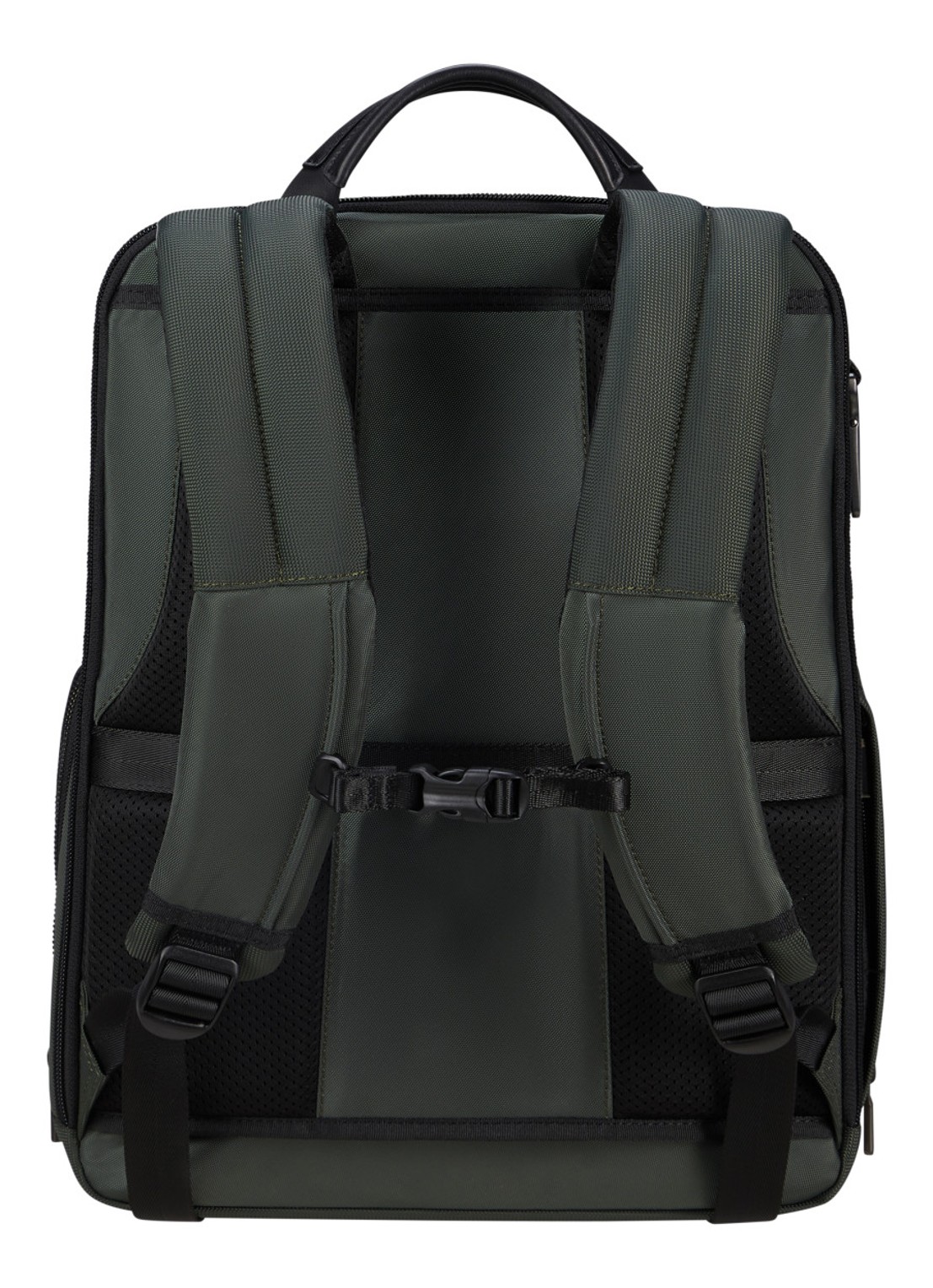 Samsonite Urban-Eye rugzak met 15,6 inch laptopvak - detail 2 legergroen