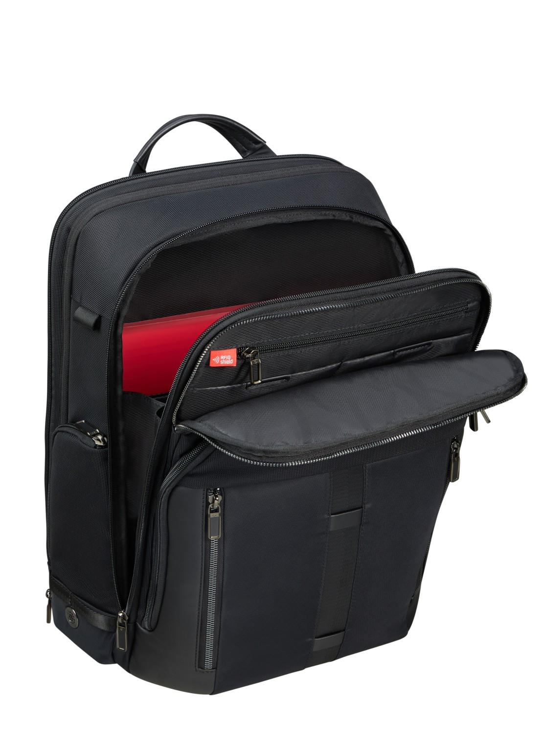 Samsonite Urban-Eye rugzak met 17,3 inch laptopvak - detail 4 zwart