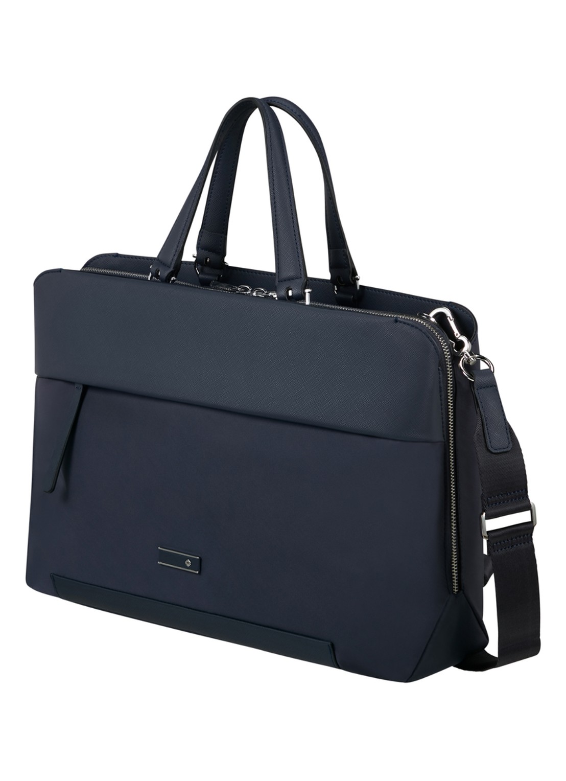 Samsonite Zalia 3.0 businesstas met 14 inch laptopvak - voorkant 4 donkerblauw