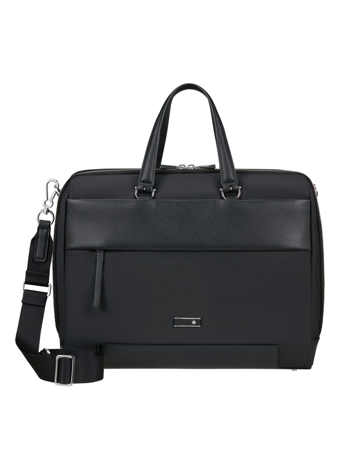 Samsonite Zalia 3.0 businesstas met 15,6 inch laptopvak - voorkant 3 zwart