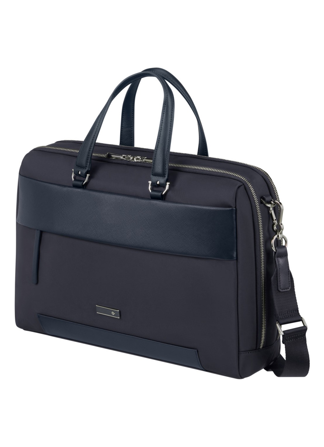 Samsonite Zalia 3.0 businesstas met 15,6 inch laptopvak - voorkant 3 donkerblauw