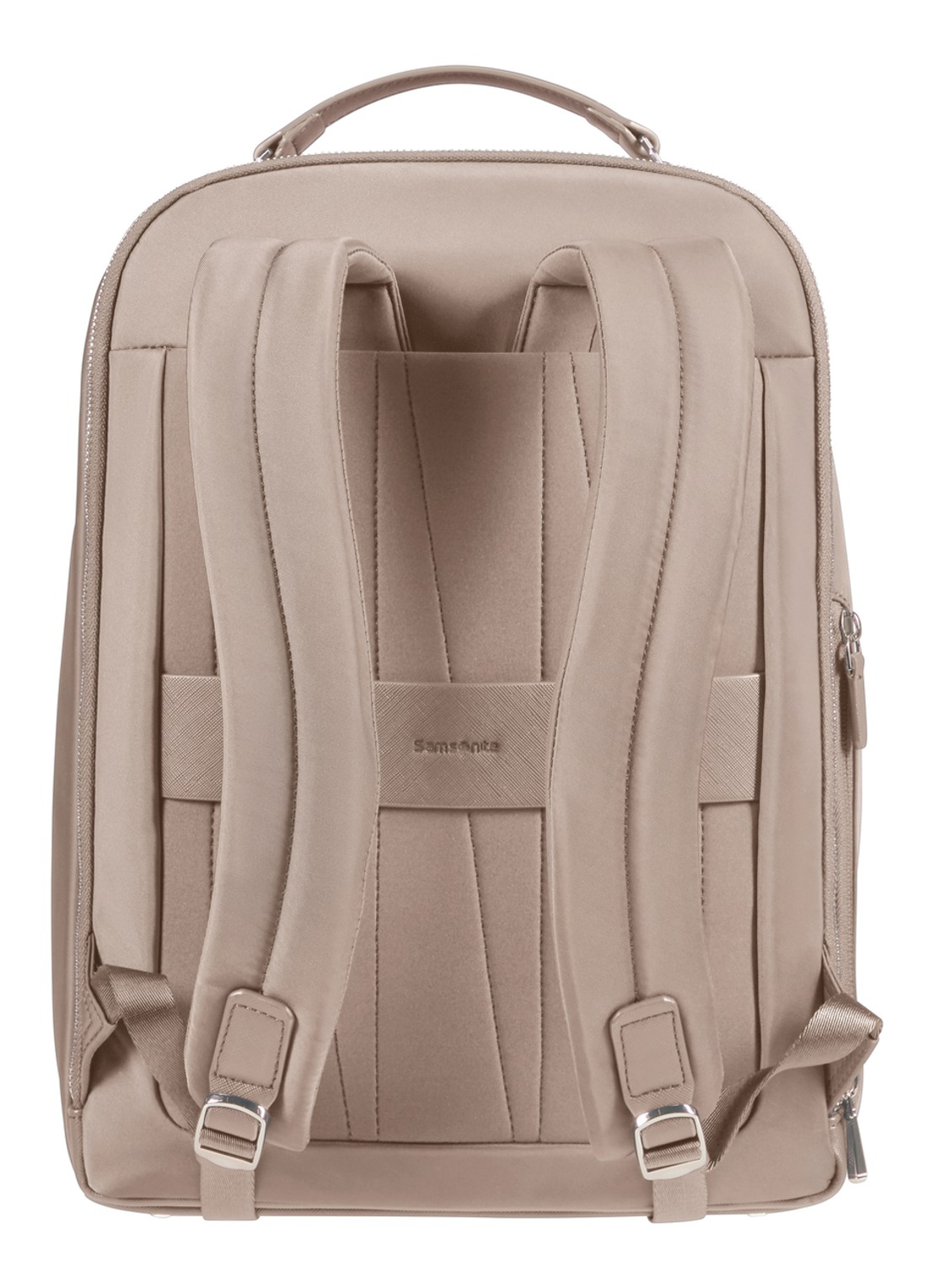 Samsonite Zalia 3.0 rugzak met 14 inch laptopvak - detail oudroze
