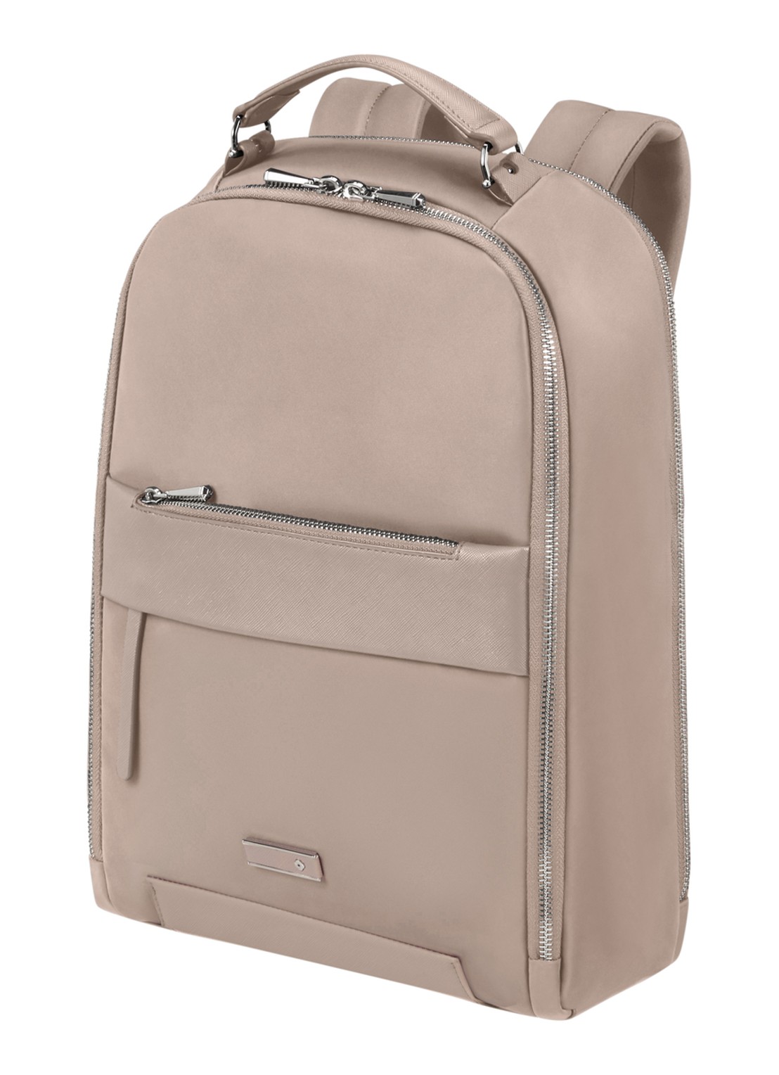 Samsonite Zalia 3.0 rugzak met 14 inch laptopvak - voorkant 3 oudroze