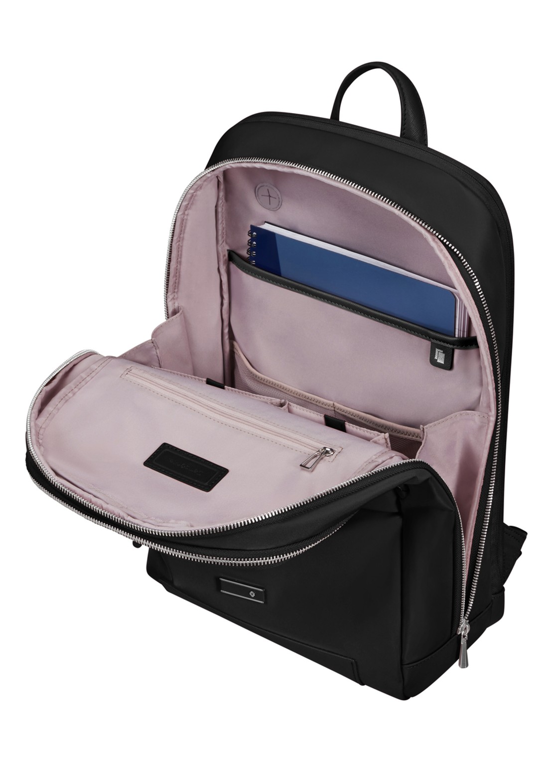 Samsonite Zalia 3.0 rugzak met 15 inch laptopvak - achterkant 3 zwart