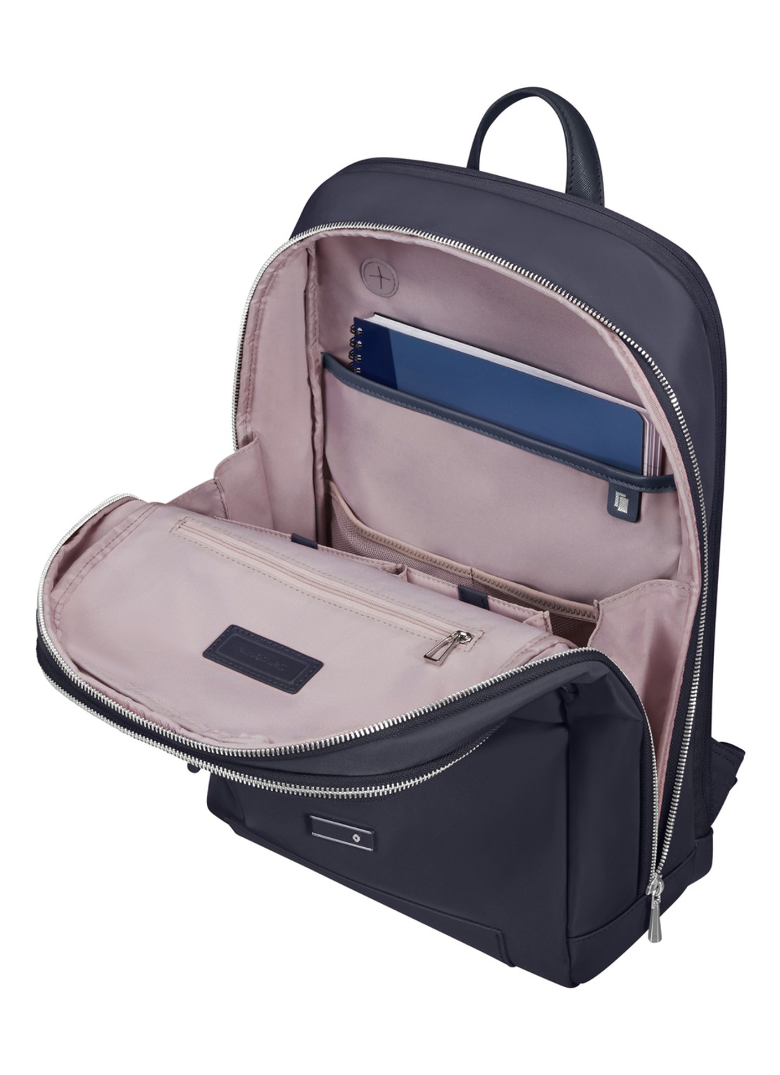 Samsonite Zalia 3.0 rugzak met 15 inch laptopvak - achterkant 6 donkerblauw