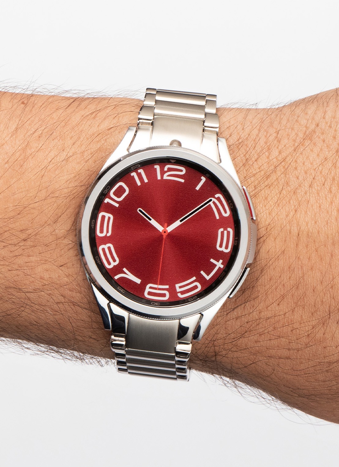 Samsung Galaxy Watch 6 smartwatch SA.R950SSLTE - voorkant 2 zilver